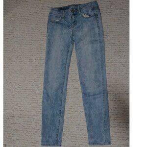 Light Blue Jeans with Floral Print - American Eagle